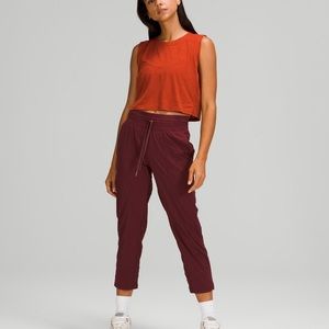 Lululemon Dance Studio Crop-Size 10 Pink